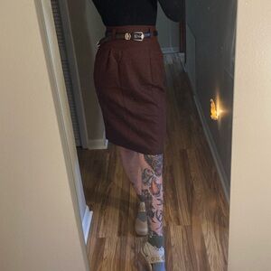 Vintage wiggle skirt